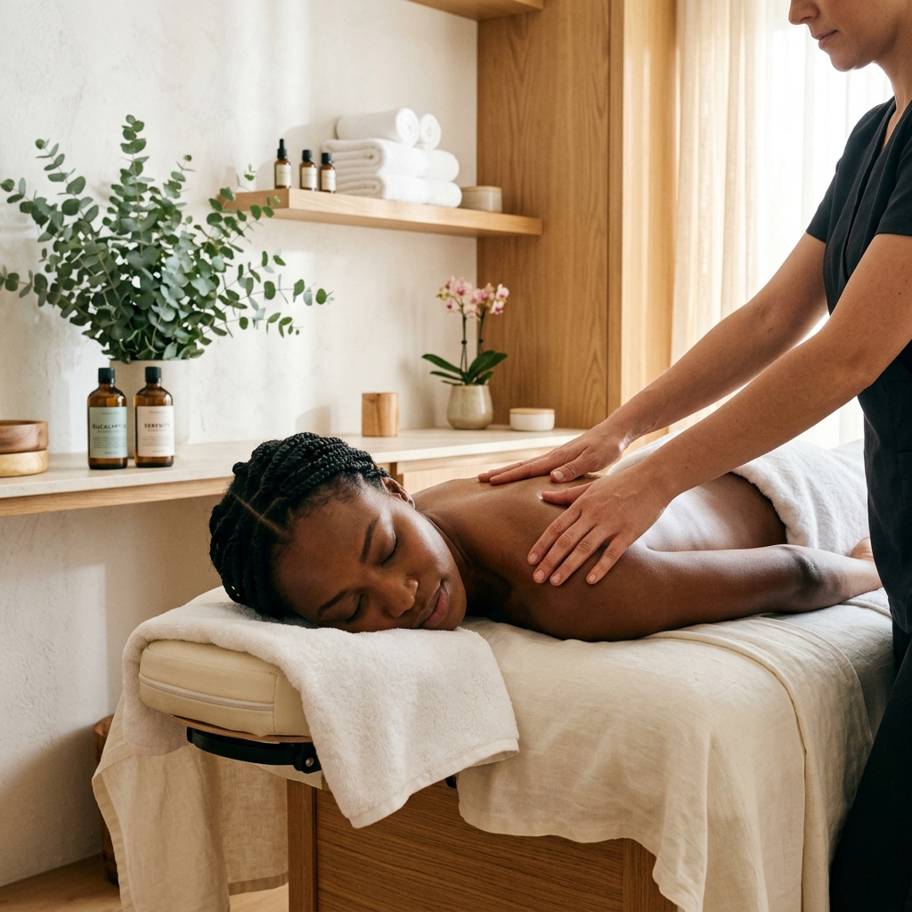 Premium therapy session with woman client